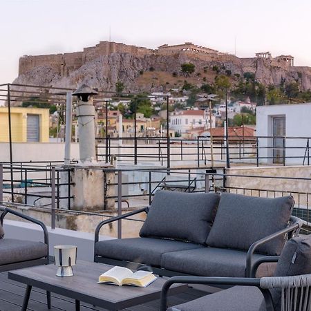 Meno Suite With Private Terrace - Jaccuzzi, Acropolis View Atenas Exterior foto